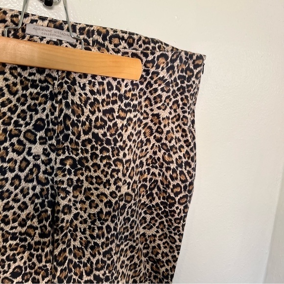 Adrienne Vittadini Collection Animal Print Ankle Pant - Picture 4 of 10